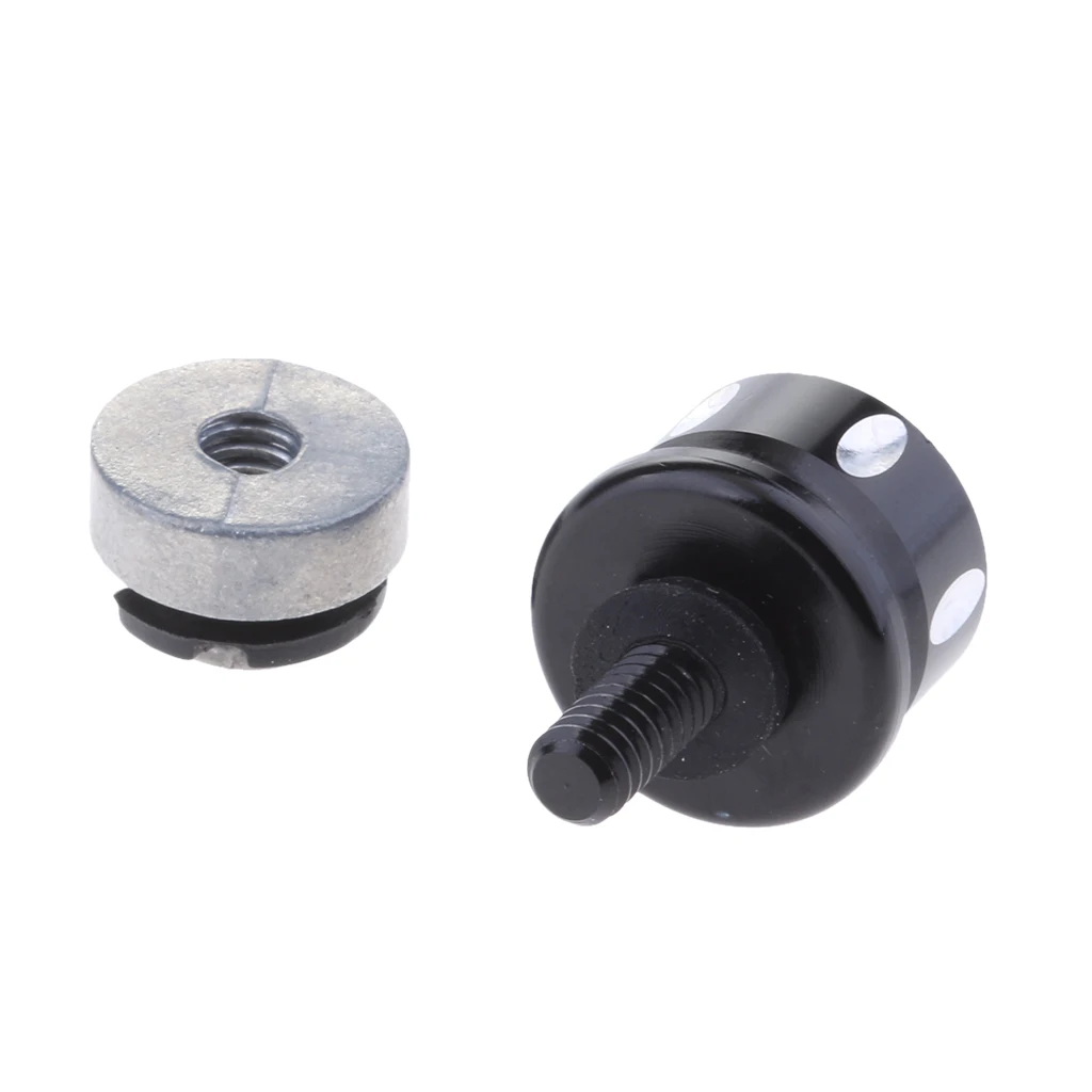 Black Aluminum Seat Mount Bolt Screw Cap Nut For Sportster Widely Used Provide Mounting Point Stronger metal construction Black Aluminum Seat Mount Bolt Screw Cap Nut For Sportster Widely Used Provide Mounting Point Stronger metal construction