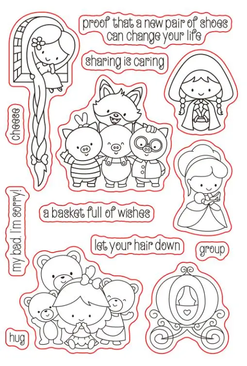 Long Hair Princess Transparent Clear Silicone Stamp/Seal for DIY scrapbooking/photo album Decorative clear stamp sheets A557
Long Hair Princess Transparent Clear Silicone Stamp/Seal for DIY scrapbooking/photo album Decorative clear stamp sheets A557