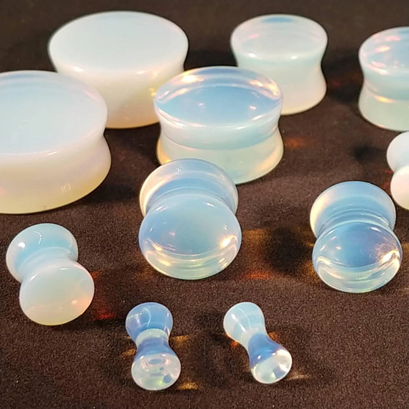 1 Pair Opalite Stone Ear Plugs and Tunnels Ear Expander Pircing Gauge dilataciones oreja piercing Fashion Body Piercing Jewelry
1 Pair Opalite Stone Ear Plugs and Tunnels Ear Expander Pircing Gauge dilataciones oreja piercing Fashion Body Piercing Jewelry