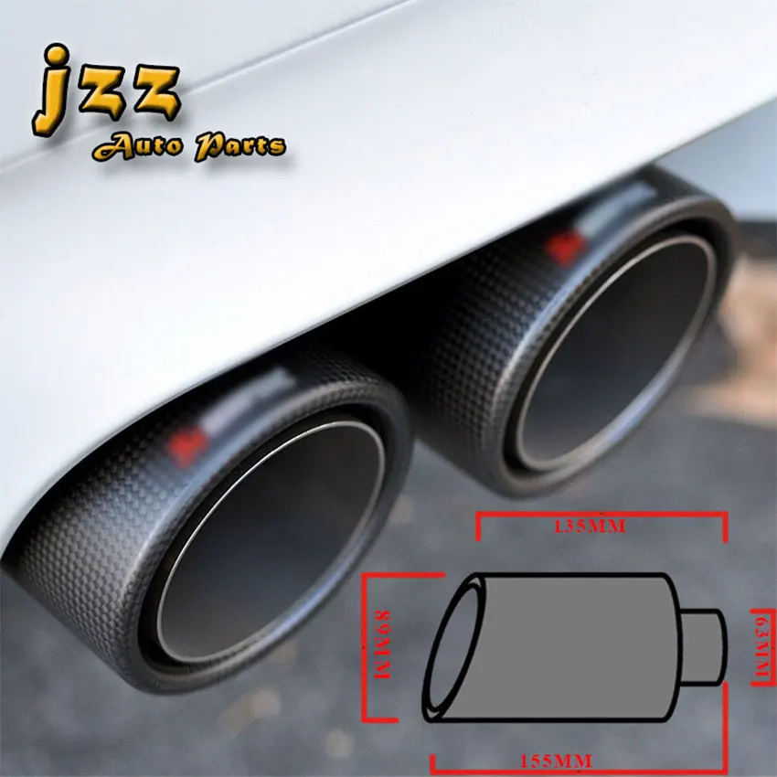 2.5'' Carbon Fiber akrapovic car Exhaust Tip Automobile carbon Exhaust tip Pipe Tail
2.5'' Carbon Fiber akrapovic car Exhaust Tip Automobile carbon Exhaust tip Pipe Tail