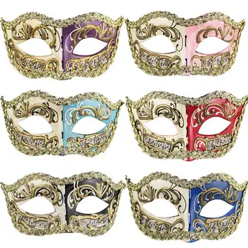 Handmade Mask Music Note Printing Ball Mask Fashion Showing Favor Party Supplies Half-face mask fast shipping SN1171
Handmade Mask Music Note Printing Ball Mask Fashion Showing Favor Party Supplies Half-face mask fast shipping SN1171