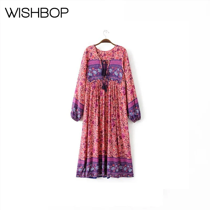 New V-neck Floral Print Loose Caual Beach Dress - Vintage 70s Hippie India Ethnic Dashiki Festival Boho Floral Bib Midi Dress
New V-neck Floral Print Loose Caual Beach Dress - Vintage 70s Hippie India Ethnic Dashiki Festival Boho Floral Bib Midi Dress