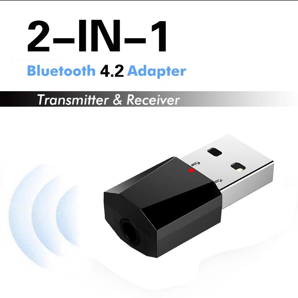 4 2 Bluetooth передатчик приемник Мини 3 5 мм AUX стерео беспроводной адаптер для