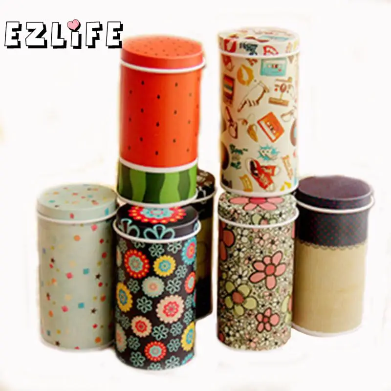 Korean Pastoral Iron Storage Tank Box Round Sealed Cans Coffee Tin Container KT0378
Korean Pastoral Iron Storage Tank Box Round Sealed Cans Coffee Tin Container KT0378