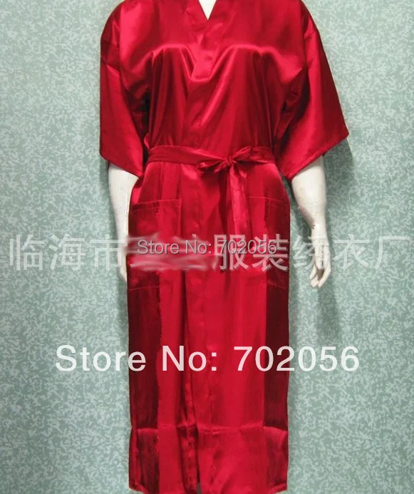 2019 Unisex mens Ladies womens Solid plain Satin long Robe Pajama Lingerie Sleepwear Kimono Gown pjs #3449
2019 Unisex mens Ladies womens Solid plain Satin long Robe Pajama Lingerie Sleepwear Kimono Gown pjs #3449