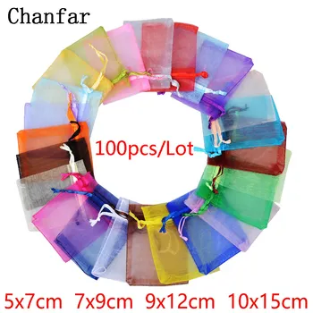 100Pcs 24 Colors Jewelry Bag 5*7 7*9 9*12 10*15Cm Wedding Gift Organza Bag Jewelry Packaging Display & Jewelry Pouches
100Pcs 24 Colors Jewelry Bag 5*7 7*9 9*12 10*15Cm Wedding Gift Organza Bag Jewelry Packaging Display & Jewelry Pouches