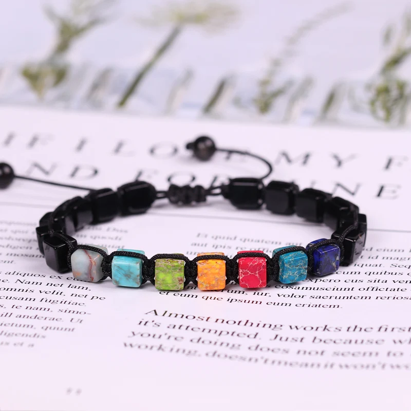 Chakra Bracelet Healing Beaded 6Mm Natural Stone Black Onyx Bracelet Balance Yoga Jewelry Pulseira Feminina
Chakra Bracelet Healing Beaded 6Mm Natural Stone Black Onyx Bracelet Balance Yoga Jewelry Pulseira Feminina