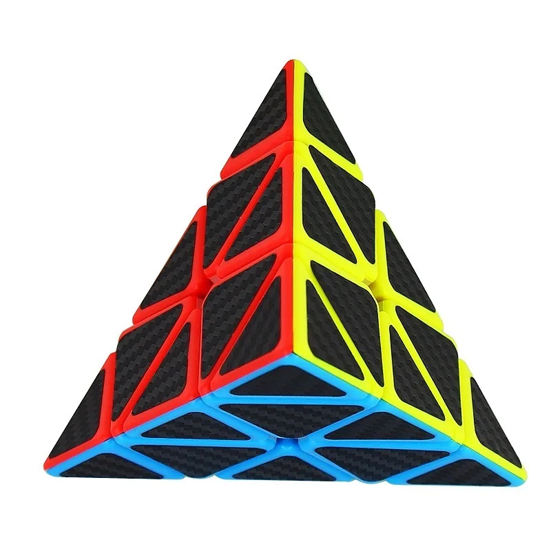 Zcube Magic Cube Carbon Fiber Sticker Pyramid Plastic Puzzle Cube Kids Toys Puzzle Speed Cubo Magico
Zcube Magic Cube Carbon Fiber Sticker Pyramid Plastic Puzzle Cube Kids Toys Puzzle Speed Cubo Magico