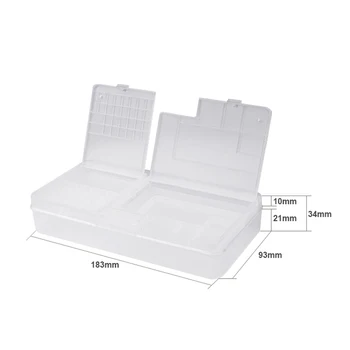 Multi Functional Mobile Phone Repair Tool Box Storage Box for iPhone Motherboard LCD Screen Screws Chips Storage Box 
Multi Functional Mobile Phone Repair Tool Box Storage Box for iPhone Motherboard LCD Screen Screws Chips Storage Box