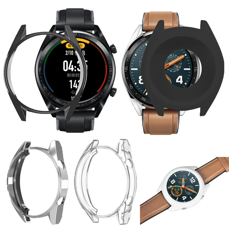 NEW For Huawei Watch GT case soft silicone cover shell TPU Transparent cases Plating watch gt smart watch Accessories COMLYO
NEW For Huawei Watch GT case soft silicone cover shell TPU Transparent cases Plating watch gt smart watch Accessories COMLYO