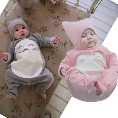 2016 baby warm Toddler romper Boys Girl Totoro romper Long Sleeve Romper & hat Jumpsuit Outfits Set 0-18M
2016 baby warm Toddler romper Boys Girl Totoro romper Long Sleeve Romper & hat Jumpsuit Outfits Set 0-18M