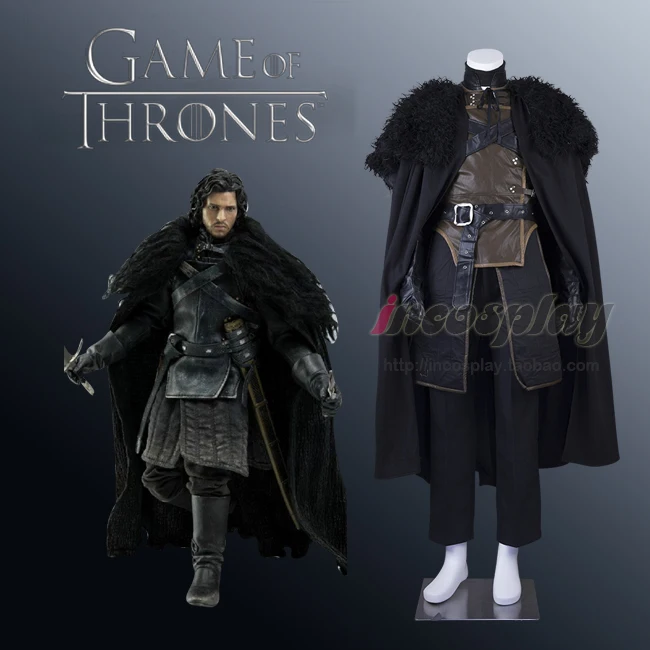 Game of thrones Jon snow Cosplay costume adult outfit jon snow cosplay outfit with cape
Game of thrones Jon snow Cosplay costume adult outfit jon snow cosplay outfit with cape