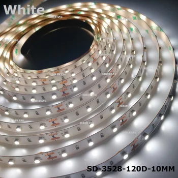 CRI > 95+ Ra White 6000K 3528 Led Strip, Super Bright, 10mm Wide,48W/reel,5meter/reel,DC12V,120Leds/meter
CRI > 95+ Ra White 6000K 3528 Led Strip, Super Bright, 10mm Wide,48W/reel,5meter/reel,DC12V,120Leds/meter