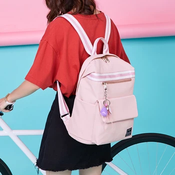 Edison Summer School Bag New Women's Backpack Large Capacity Bag Retro Solid Color Sports Backpacks
Edison Summer School Bag New Women's Backpack Large Capacity Bag Retro Solid Color Sports Backpacks