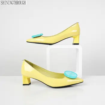 2019 Genuine leather basic women pumps high heels pointed toe summer shoes female dress shoes
2019 Genuine leather basic women pumps high heels pointed toe summer shoes female dress shoes