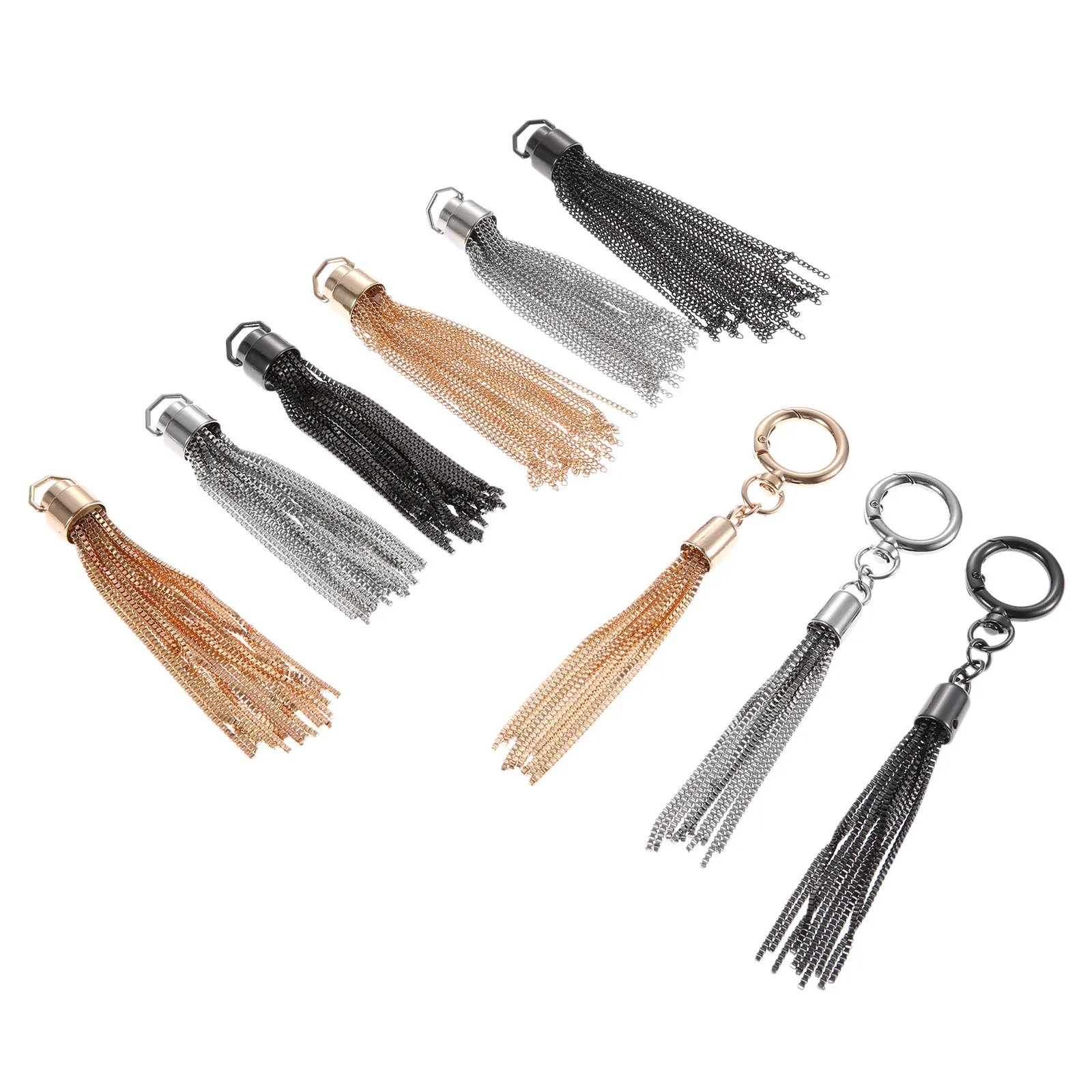 1Pc Metal Key Chain for Handbags Small Ornaments Tassel Buckle Bags Hardware Parts Luggage Leather Bags Hardware Accessory
1Pc Metal Key Chain for Handbags Small Ornaments Tassel Buckle Bags Hardware Parts Luggage Leather Bags Hardware Accessory