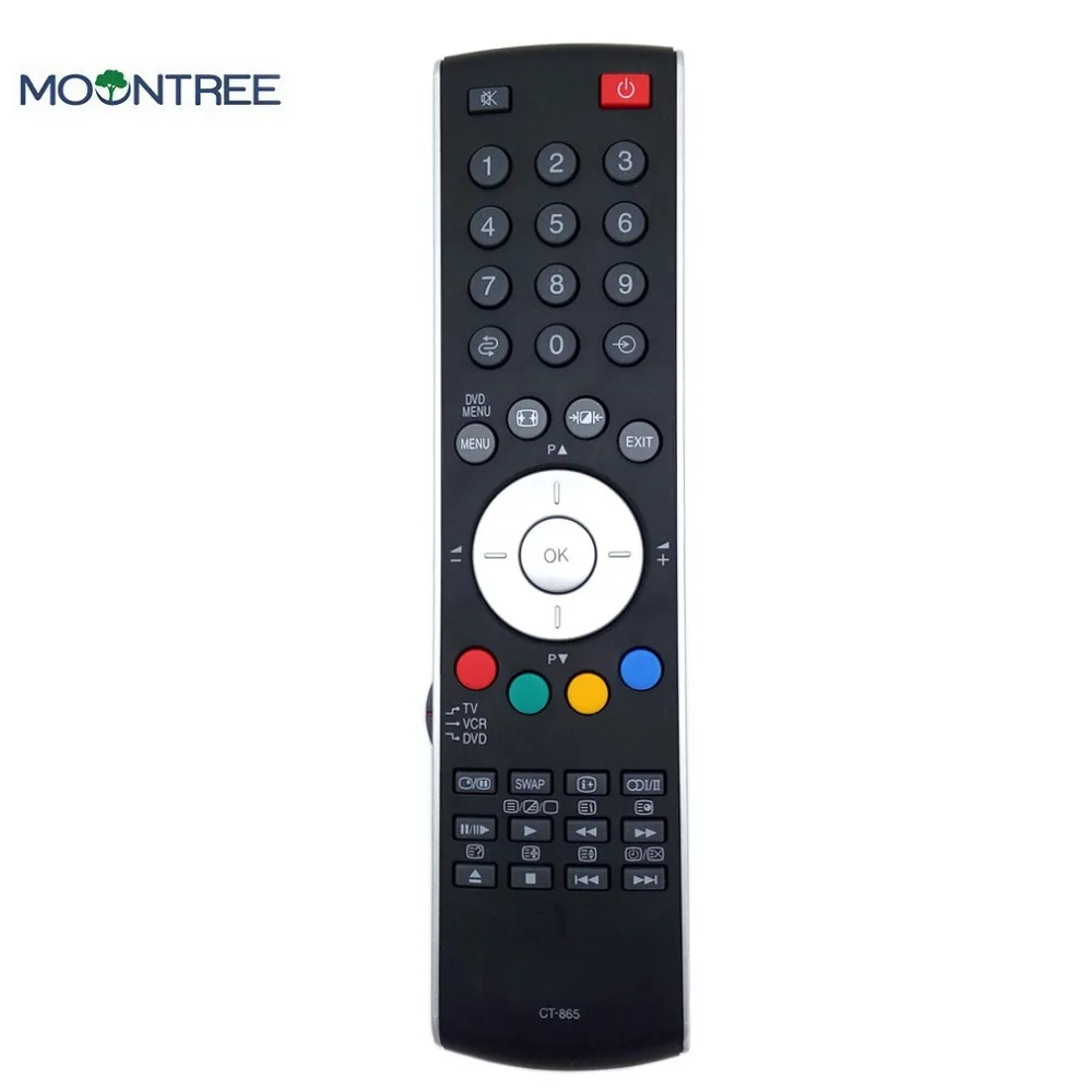 CT-865 ORIGINAL replacement remote control for Toshiba TV Controller 433mhz For Toshiba 20WL56B 23WL56B 32-WL66Z 37-WL66Z
CT-865 ORIGINAL replacement remote control for Toshiba TV Controller 433mhz For Toshiba 20WL56B 23WL56B 32-WL66Z 37-WL66Z