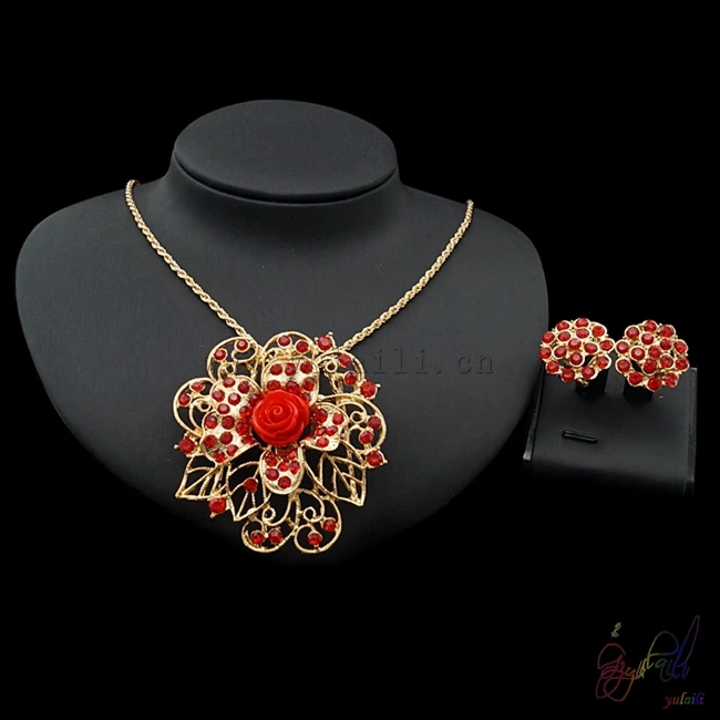 Yulaili 2017 Free Shipping Flower Design Top Quality Necklace Earrings Two Jewelry Sets
Yulaili 2017 Free Shipping Flower Design Top Quality Necklace Earrings Two Jewelry Sets