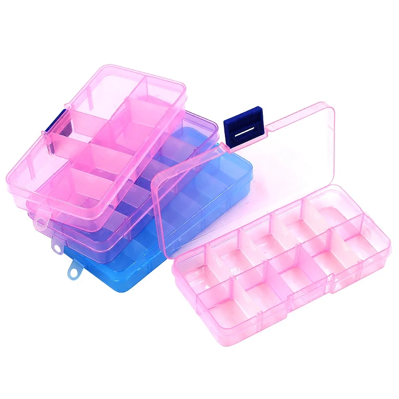 10Slots Plastic Empty Storage Box for Nail Art Manicure Tools Jewelry Beads Display Storage Case Organizer Holder Nail Equipment 
10Slots Plastic Empty Storage Box for Nail Art Manicure Tools Jewelry Beads Display Storage Case Organizer Holder Nail Equipment