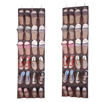 24 Pockets Non Woven Hanging Storage Bag Door Holder Home Shoes Organizing Bag with Hooks Space Saver Organizer 45cmx150cm
24 Pockets Non Woven Hanging Storage Bag Door Holder Home Shoes Organizing Bag with Hooks Space Saver Organizer 45cmx150cm