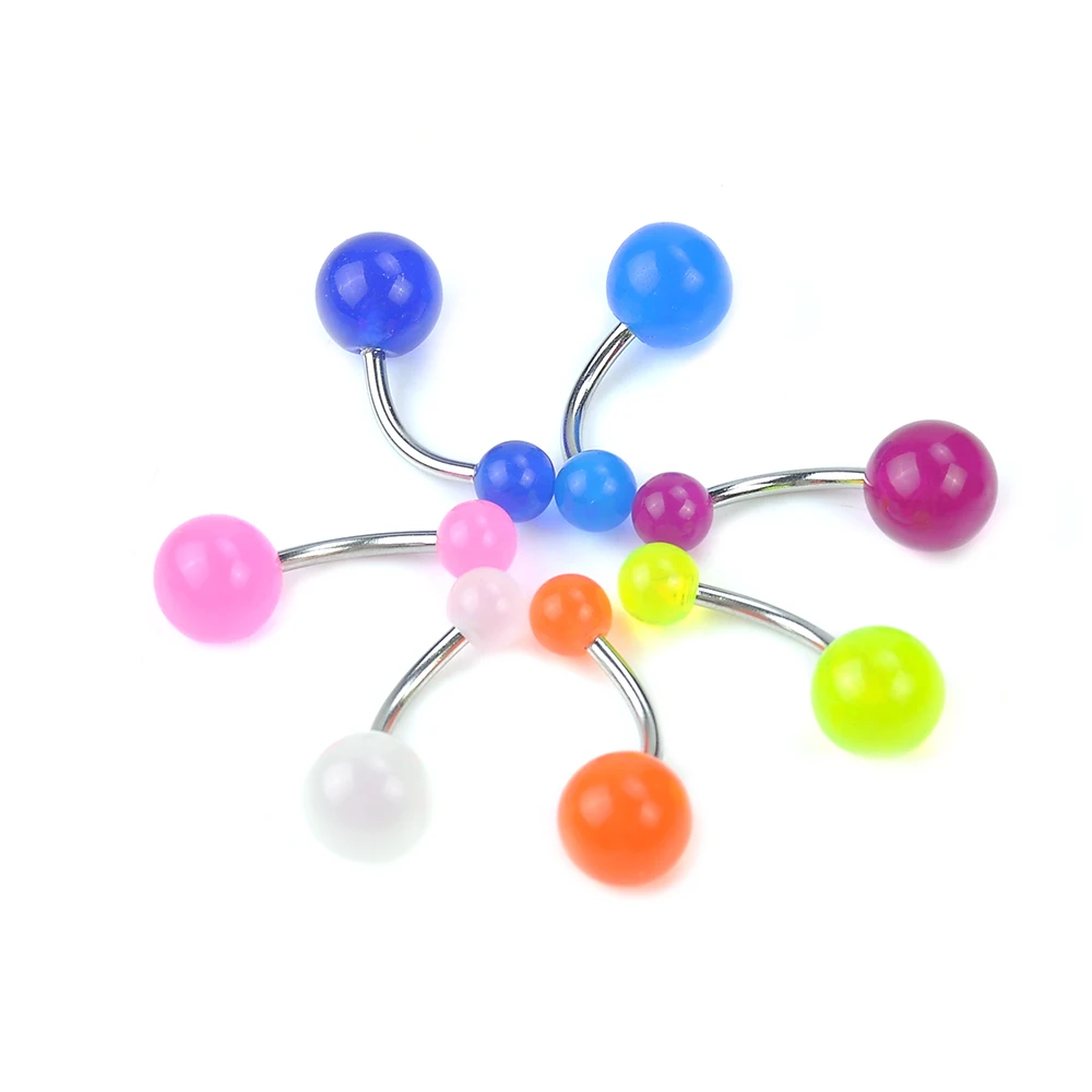 Body Jewelry accessories 7Pcs mix stainless steel acrylic Trendy Luminous Ball Button Barbell Bar Belly Navel Ring Body Piercing
Body Jewelry accessories 7Pcs mix stainless steel acrylic Trendy Luminous Ball Button Barbell Bar Belly Navel Ring Body Piercing