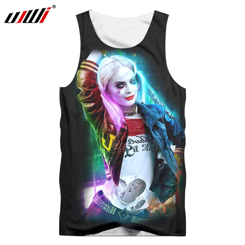UJWI Dropship Tank Tops Summer Mens 3d Funny Print Suicide Squad Jokers Harley Quin 3d Vest Casual Sleeveless Waistcoat Harajuku
UJWI Dropship Tank Tops Summer Mens 3d Funny Print Suicide Squad Jokers Harley Quin 3d Vest Casual Sleeveless Waistcoat Harajuku