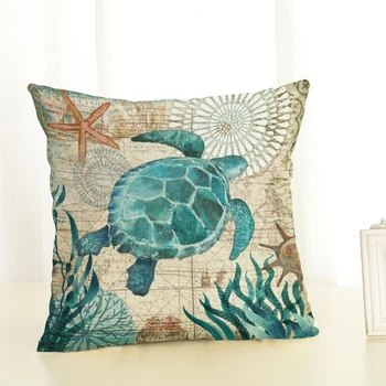 Cotton Linen The Mediterranean Style Cushion Cover Ocean Print Fundas Throw Pillow Sofa Cushion Square Cojines
Cotton Linen The Mediterranean Style Cushion Cover Ocean Print Fundas Throw Pillow Sofa Cushion Square Cojines