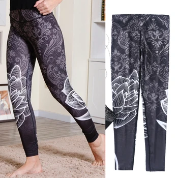 Print Fitness High Waist Elastic Women Legging Workout Pants Trouser
Print Fitness High Waist Elastic Women Legging Workout Pants Trouser