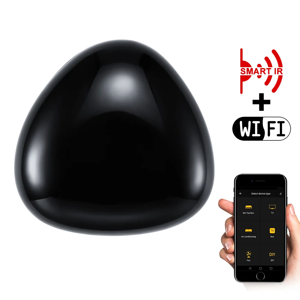 WIFI Universal Smart IR Control Hub Enabled Infrared Universal Remote Controller Multifuctional For Smart Life APP Control
WIFI Universal Smart IR Control Hub Enabled Infrared Universal Remote Controller Multifuctional For Smart Life APP Control