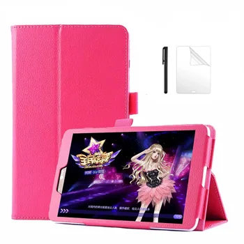 Luxury Magnetic Folio Stand Leather Case For LG G Pad 8.0 V480 V490 Protective Back Cover for LG G Pad V480 8 inch Case+film+pen
Luxury Magnetic Folio Stand Leather Case For LG G Pad 8.0 V480 V490 Protective Back Cover for LG G Pad V480 8 inch Case+film+pen