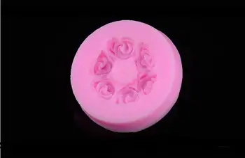 Cute 3.7*0.7CM Rose flower Shape 3D Silicone mold soap chocolate mould for kitchen baking clay DIY cake Decorating tools SN1735
Cute 3.7*0.7CM Rose flower Shape 3D Silicone mold soap chocolate mould for kitchen baking clay DIY cake Decorating tools SN1735