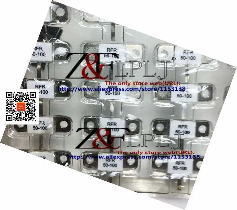 RFR50-100 RFP100-50 100 watts 50 ohms Flange mounting Resistor Single PIN NEW ORIGINAL 5pcs/LOT
RFR50-100 RFP100-50 100 watts 50 ohms Flange mounting Resistor Single PIN NEW ORIGINAL 5pcs/LOT