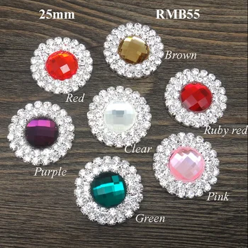 25mm High quality Clear Surrounding Rhinestones Flat Back Button glass center Double Rhinestone Embellishments 50pcs RMB055
25mm High quality Clear Surrounding Rhinestones Flat Back Button glass center Double Rhinestone Embellishments 50pcs RMB055