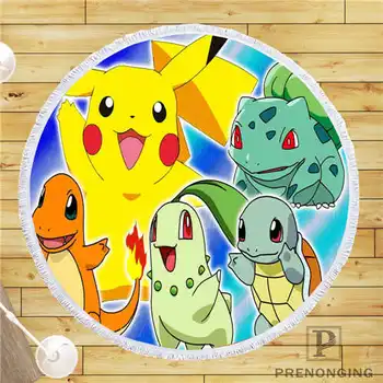 Custom DIY Customized Microfiber Fabric Pokemon (2) Round Beach Blanket Towel Printed on Demand 150cm #19-01-28-3-38
Custom DIY Customized Microfiber Fabric Pokemon (2) Round Beach Blanket Towel Printed on Demand 150cm #19-01-28-3-38
