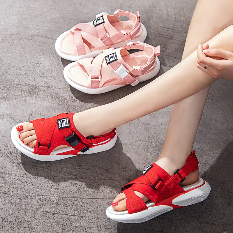 Sandals female summer flat bottom student 2018 new Korean thick-bottomed chic fairy shoes ulzzang beach shoes
Sandals female summer flat bottom student 2018 new Korean thick-bottomed chic fairy shoes ulzzang beach shoes