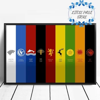 Game of Thrones Art canvas Poster TV series Poster Wall Pictures for Living Room No Frame
Game of Thrones Art canvas Poster TV series Poster Wall Pictures for Living Room No Frame
