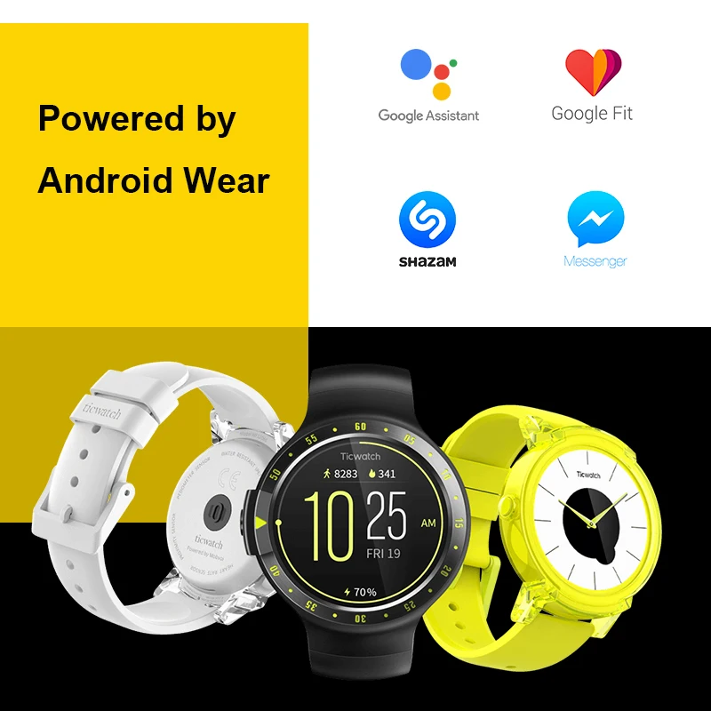 Ticwatch E2 монитор сердечного ритма gps спортивные Смарт часы Android одежда OS MT2601 Bluetooth 4G