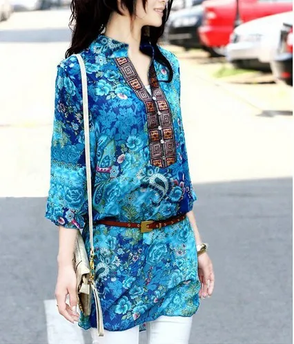 summer women chiffon dress V-neck floral print plus size women dress LET-SETTING elegant lady dress casual female dress beach
summer women chiffon dress V-neck floral print plus size women dress LET-SETTING elegant lady dress casual female dress beach