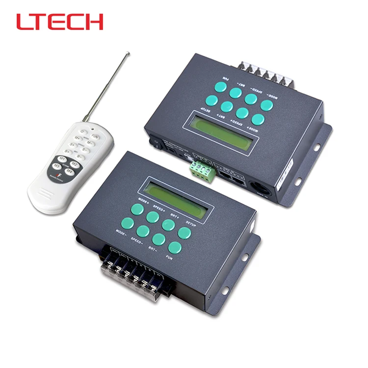 LT-300 V6.0 led RGB/DMX controller with 39 color changing modes DC12-24V