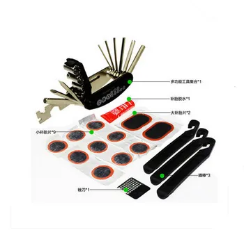 15 in 1 outain Bicycle Tools Sets Bike Bicycle Multi Repair Tool Kit Hex Spoke Wrench Mountain Cycle Screwdriver Tool Patch
15 in 1 outain Bicycle Tools Sets Bike Bicycle Multi Repair Tool Kit Hex Spoke Wrench Mountain Cycle Screwdriver Tool Patch