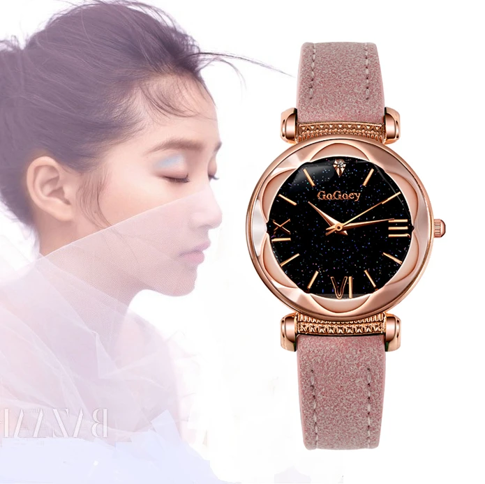 New Fashion Gogoey Brand Leather Watches Women Ladies Dress Watch Personality Romantic Starry Sky Quartz Wristwatch reloj mujer
New Fashion Gogoey Brand Leather Watches Women Ladies Dress Watch Personality Romantic Starry Sky Quartz Wristwatch reloj mujer