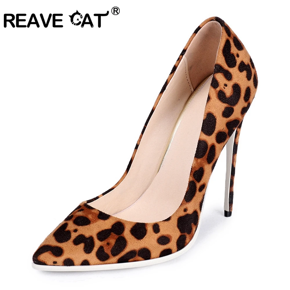 REAVE CAT New Fashion High heels Women pumps Thin heel Classic White Red Nede beige Sexy prom Wedding shoes Black Leopard A1566
REAVE CAT New Fashion High heels Women pumps Thin heel Classic White Red Nede beige Sexy prom Wedding shoes Black Leopard A1566
