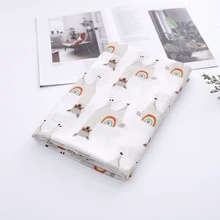 במבוק מוסלין תינוק שמיכת החתלה תינוק תינוקות אמבט מגבת תינוק רך(China)