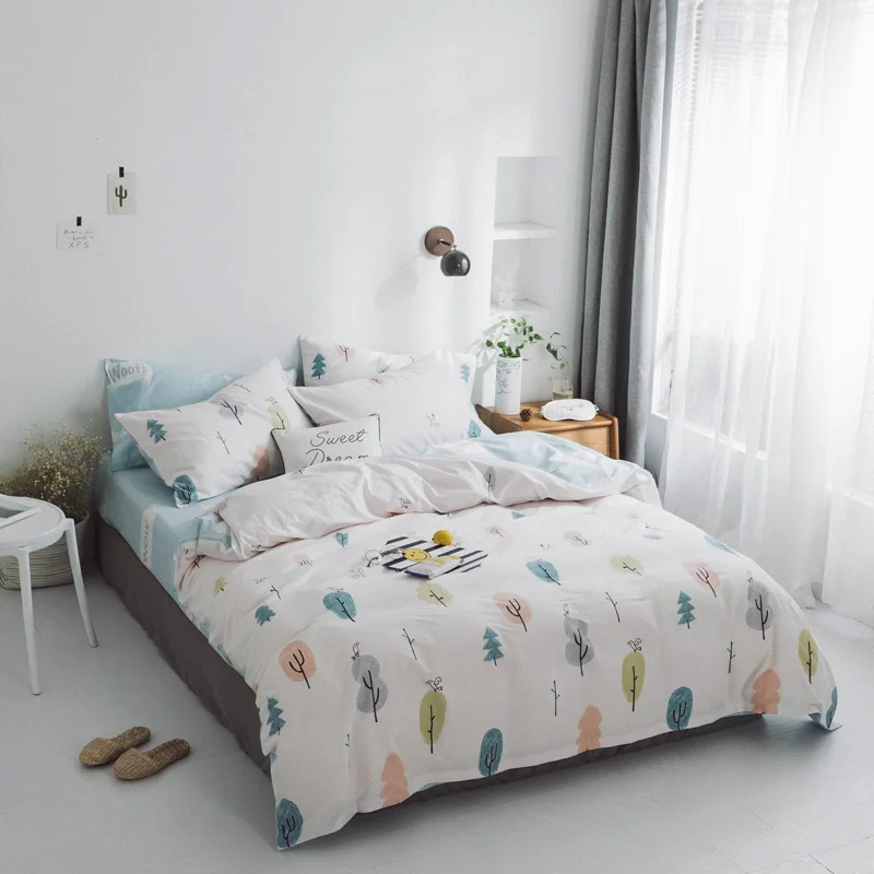 Country Style Leaf Flowers Bedding Set Queen Size Cotton Printed Bed Sheets Pillowcase Quilt Cover Shabby Chic Home Decor
Country Style Leaf Flowers Bedding Set Queen Size Cotton Printed Bed Sheets Pillowcase Quilt Cover Shabby Chic Home Decor