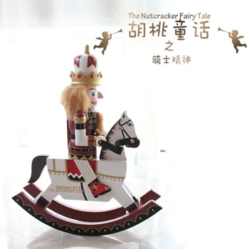 New 30Cm High Christmas Holiday Nutcracker Hobby Horse Vintage German Wooden Table Walnut Toy Zakka Dolls
New 30Cm High Christmas Holiday Nutcracker Hobby Horse Vintage German Wooden Table Walnut Toy Zakka Dolls