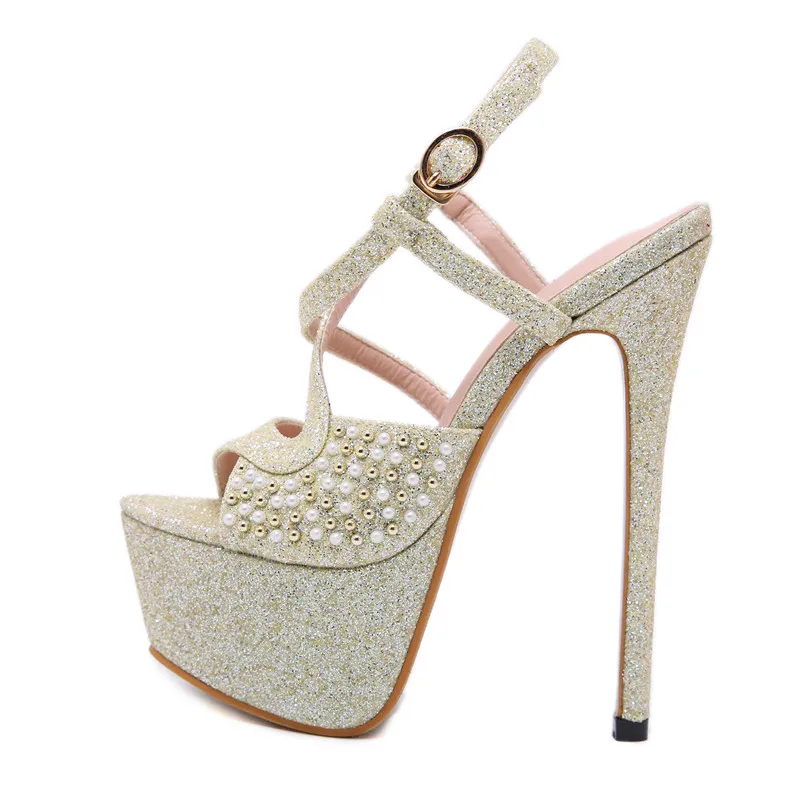 ARQA Summer 2019 New Type Open-toed Hollow Sexy platform Super High-heel Sequined Riveted Stiletto high heel Women's Sandals
ARQA Summer 2019 New Type Open-toed Hollow Sexy platform Super High-heel Sequined Riveted Stiletto high heel Women's Sandals