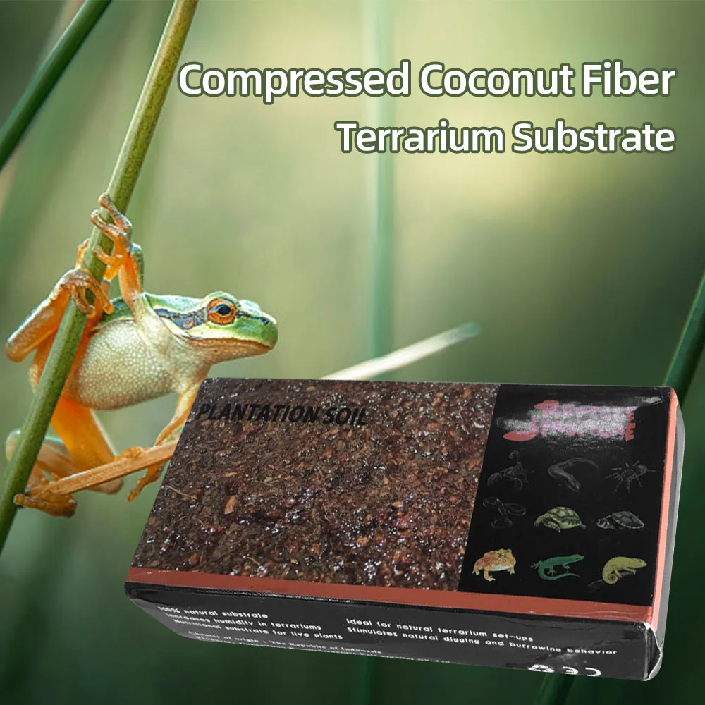Habitation Decor for Reptiles Pets Compressed Coconut Fiber Terrarium Substrate For Tortoise Lizard Spider Scorpion Snake
Habitation Decor for Reptiles Pets Compressed Coconut Fiber Terrarium Substrate For Tortoise Lizard Spider Scorpion Snake