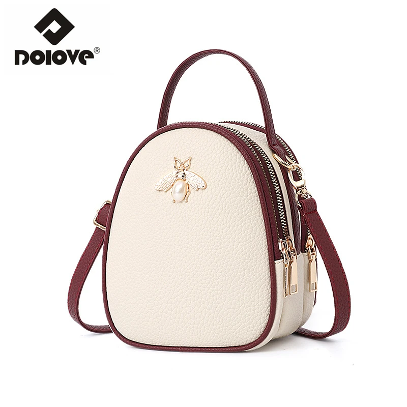 DOLOVE 2019 Fashionable New Women's Bags, Bee-messenger Bags, Single-shoulder Slanted Stitched Handbags
DOLOVE 2019 Fashionable New Women's Bags, Bee-messenger Bags, Single-shoulder Slanted Stitched Handbags