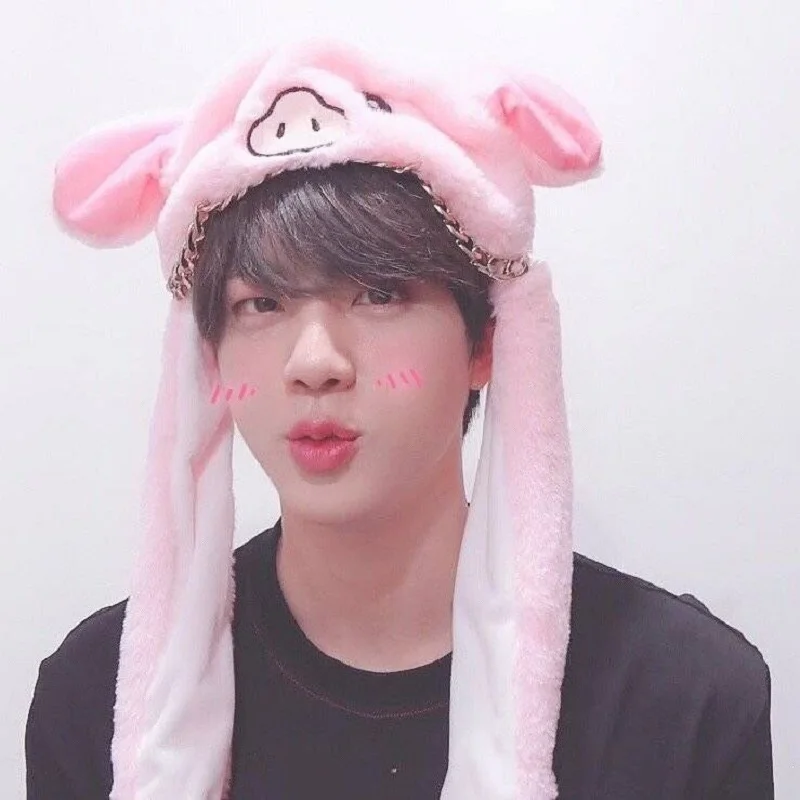 KPOP New Rabbit Hat Shake Move Bunny Ears Animal Thicken Warm Hats Hoodie Kids Winter Knit Animal Beanie Cap Cute Hat
KPOP New Rabbit Hat Shake Move Bunny Ears Animal Thicken Warm Hats Hoodie Kids Winter Knit Animal Beanie Cap Cute Hat