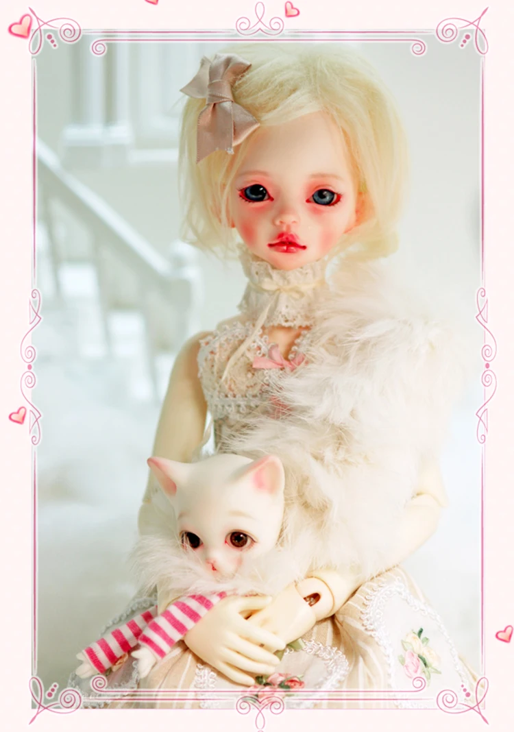 BJD SD doll 1/4 Larina A birthday present High Quality Articulated puppet Toys gift Dolly Model nude Collection
BJD SD doll 1/4 Larina A birthday present High Quality Articulated puppet Toys gift Dolly Model nude Collection